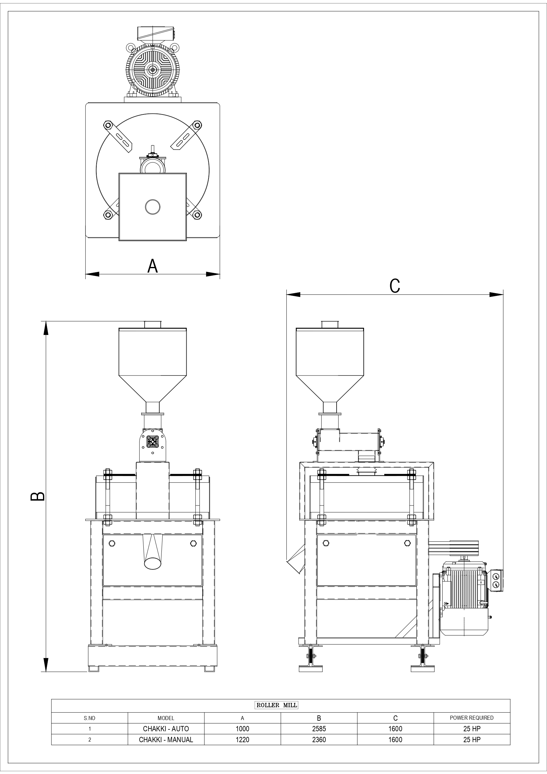 Automatic Chakki Machine